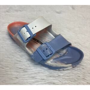 Birkenstock Women's Arizona Essentials EVA Slide Pastel Marble EU 37 US 6-6.5